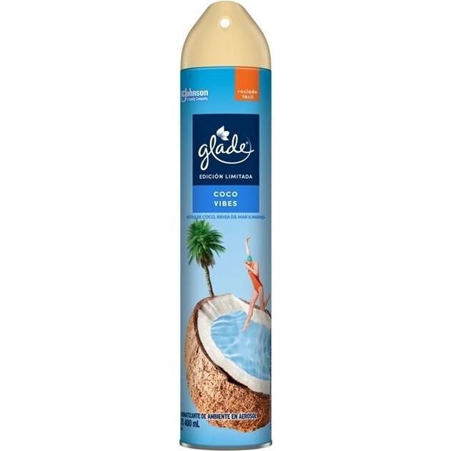 Glade Aeroso Cocovibes 400 Ml
