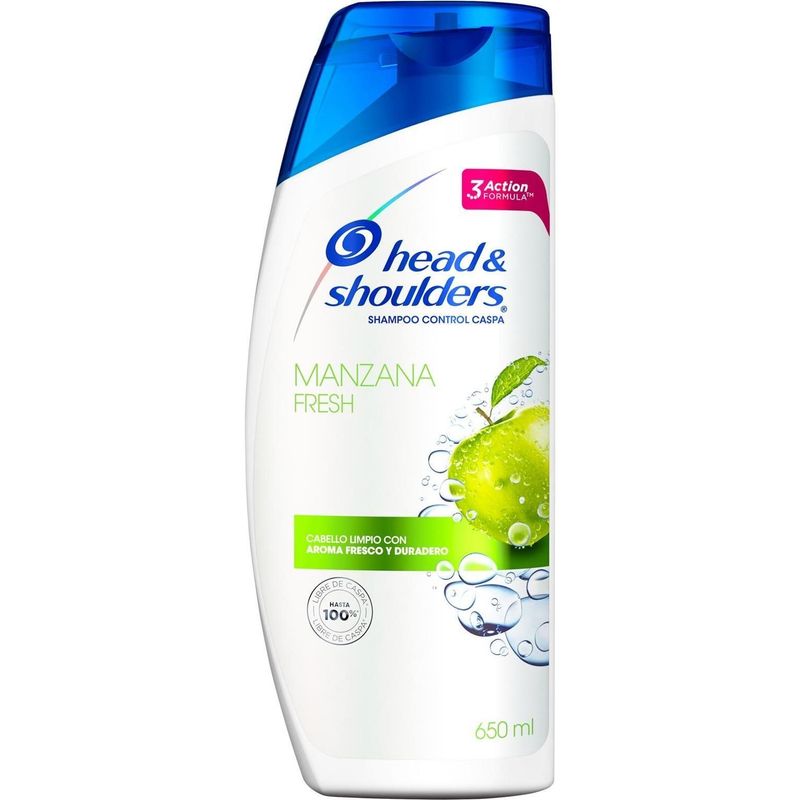 H&amp;s Sh Manzana Fresh 650ml