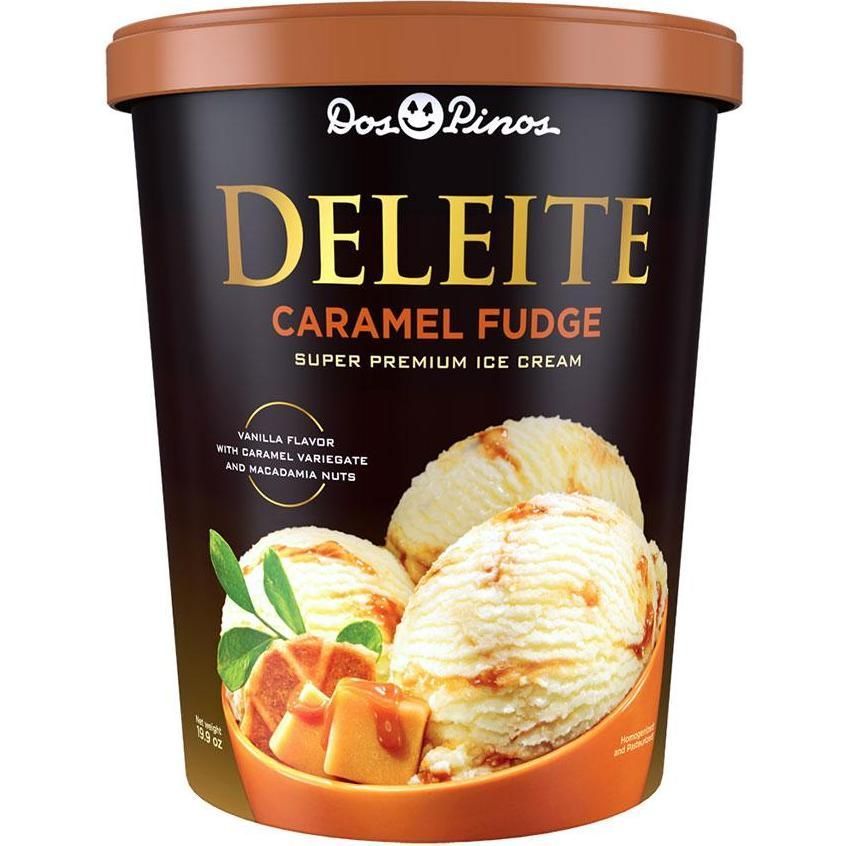 Helado Dos Pinos Caramel