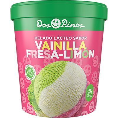 Helado Dos Pinos Limon 1/2gl