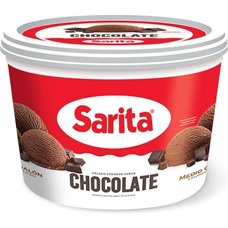 Helado Sarita Chocolate 1/2gl