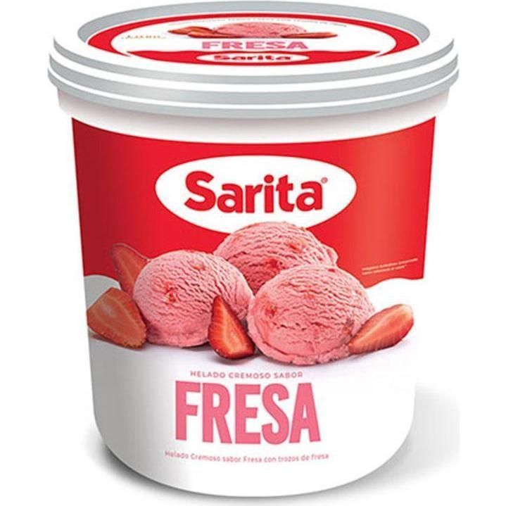 Helado Sarita Fresa 1lt