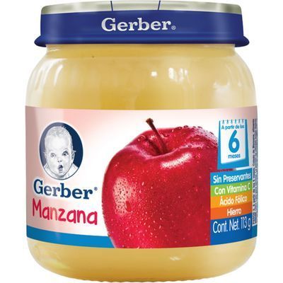 Colado Gerber Manzana P2 100g