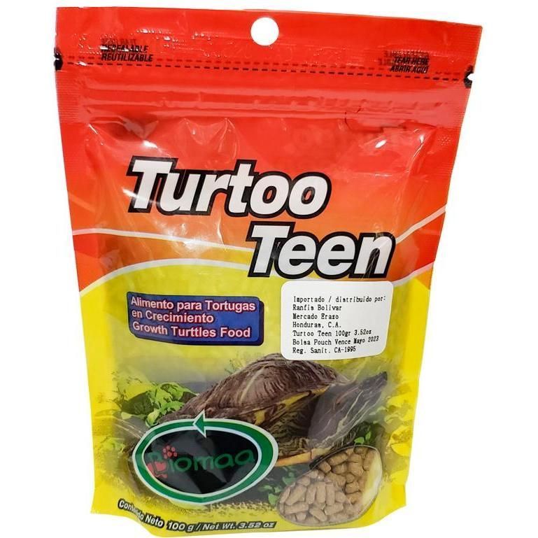 Comid P/tort Turtoo Teen 100gr