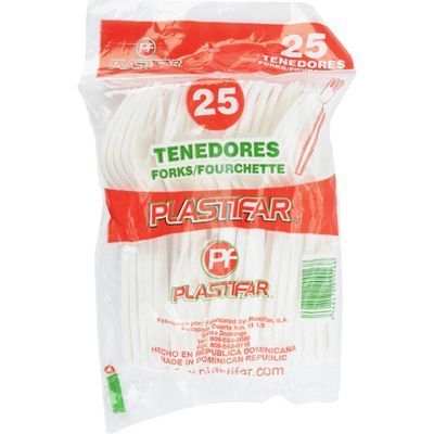Cubiertos Paq 25uni