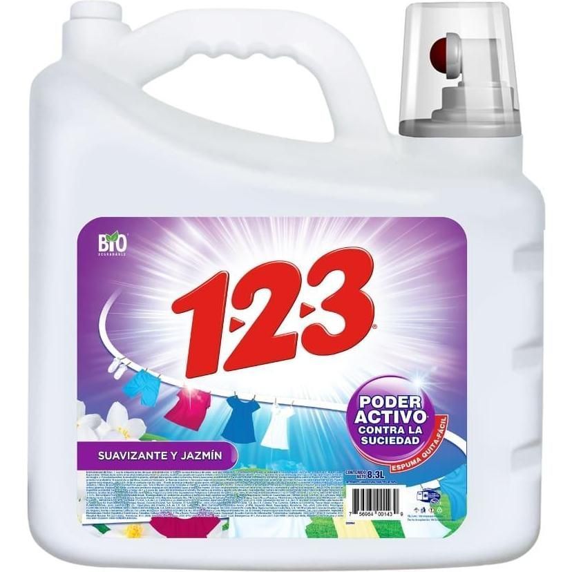 Det. Liquido 123 Jazmin 8.3lt