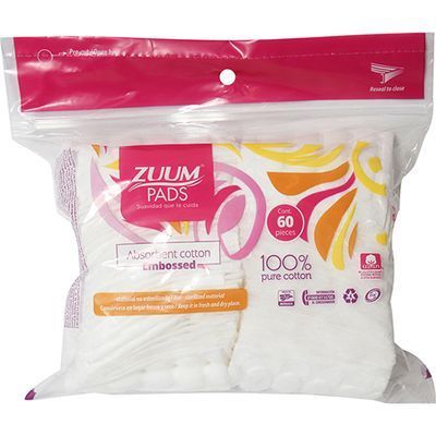 Facial Pads Cuadrad Bolsa60p