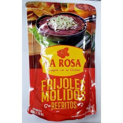 Frijoles Refritos La Rosa 800