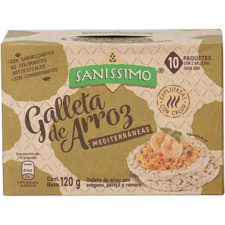 Galleta Arroz Mediterrane 120g