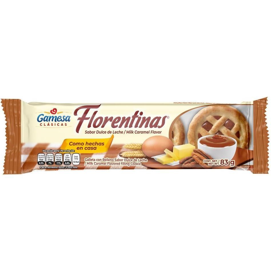 Galletas Florentina Cajeta