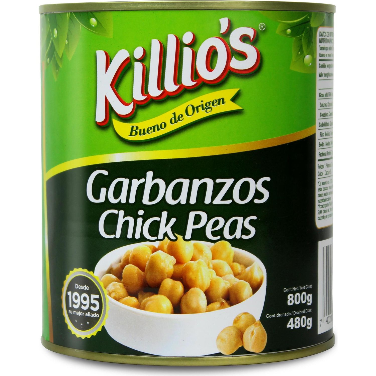 Garbanzos Killios Lata  29oz