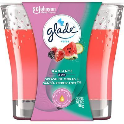 Glade Vela Mora Y Sandía, 96gr