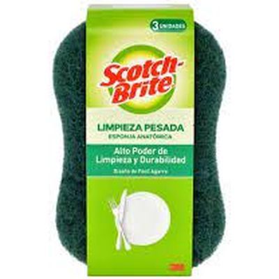 Hduty Sponge Scotc Brite 1 Ct