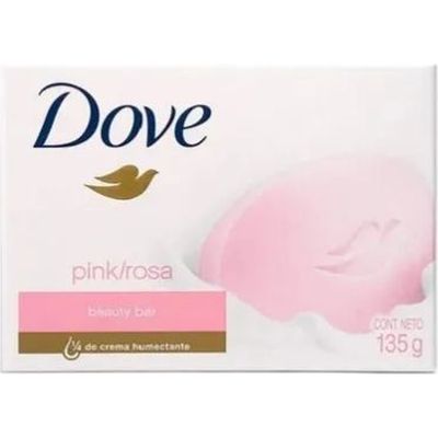 Jabon Barra Rosado Dove 135 Gr