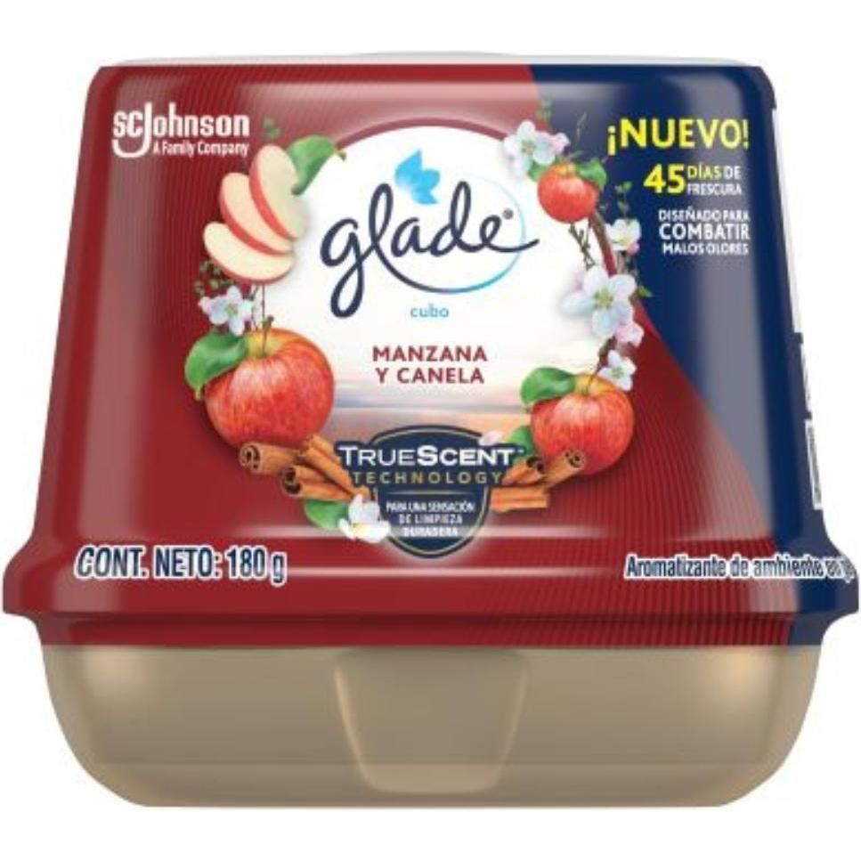 Glade Cubo Manz Y Canela 180gr