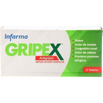 Gripex Adulto 12 Tab