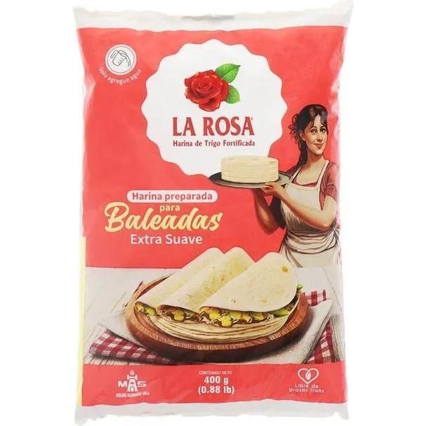 Harina Baleada La Rosa 400g