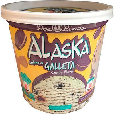 Helado Alaska Galleta 1/4 Galo