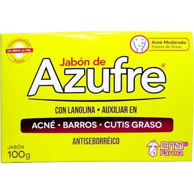 Jabon Grisi Azufre 100 Grs.