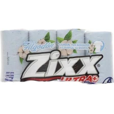 Jabon Zixx Algodon 4pk/400g