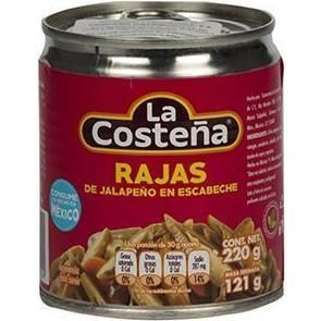La Costeñ Chile Jalap Raj 220g