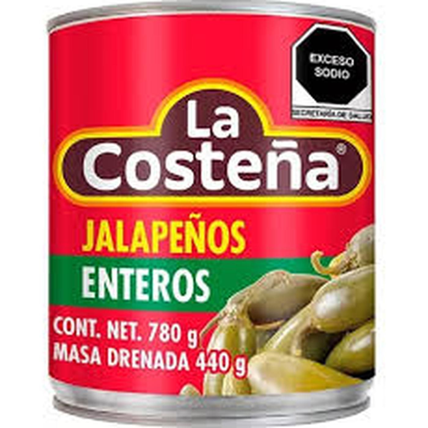 La Costeña Chil Jalap Ent 780g