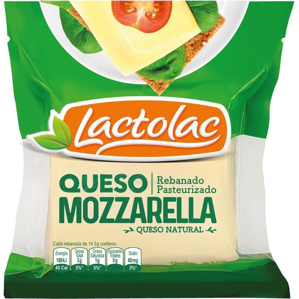 Lactolac Mozzare Rebanado 200g