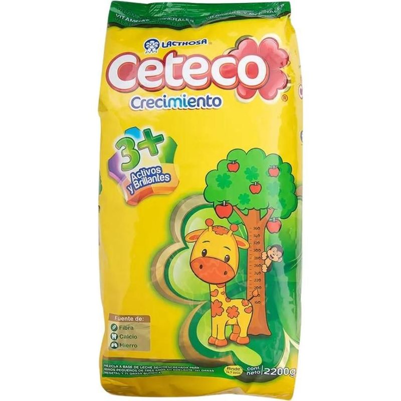 Leche Ceteco 3+crecim. 2200gr