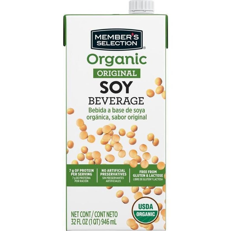 Leche De Soya Members 32 Oz