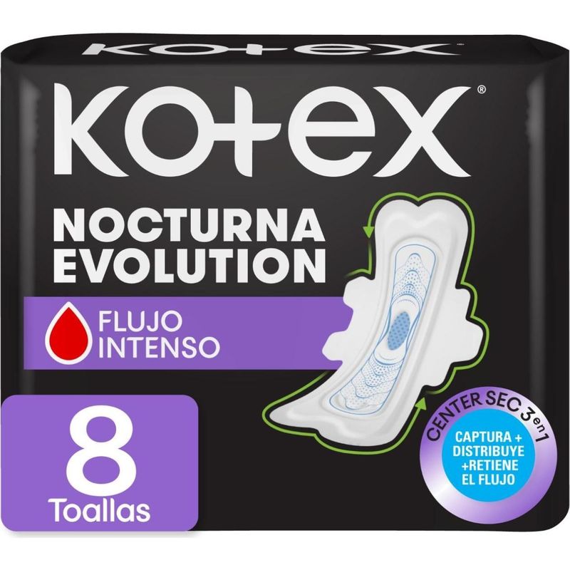 Kotex Nocturna Evolution 12x8