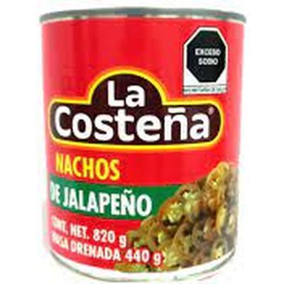 La Costeñ Chil Jalap Nach 820g
