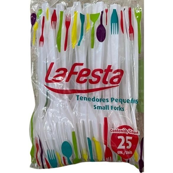 La Festa Tenedor Blanco #6 25u