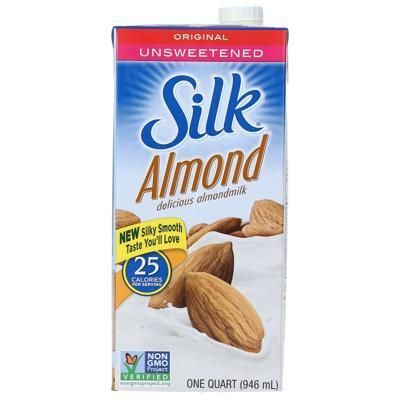 Leche Alme S/azuc Silk Orig32z