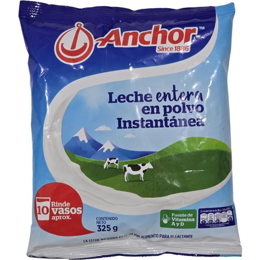 Leche Anchor Entera Inst 325gr