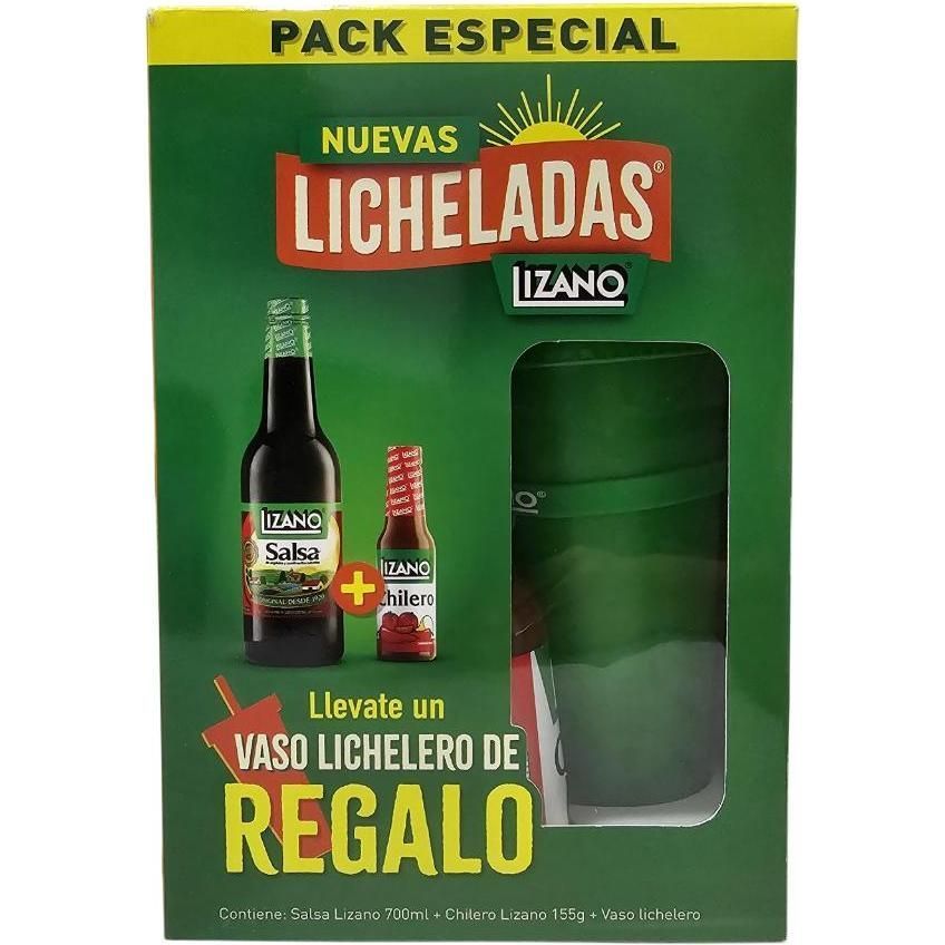 Lizano Ssa 155g Chilero+vaso