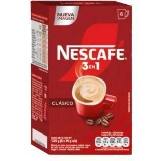 Nescafe Clasico 3en1 Sobr 20gr