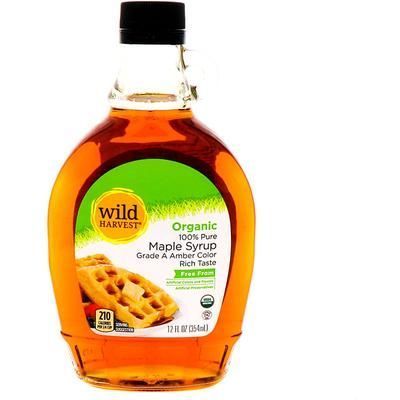 Organic Syrup Wild Harvest 12z