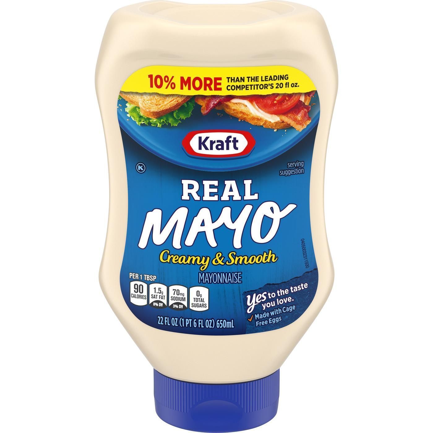 Kraft Real Mayo 22oz
