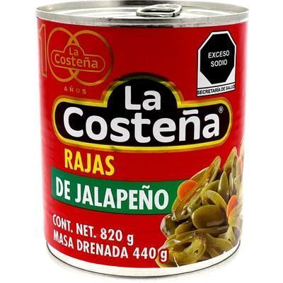 La Costeñ Chile Jalap Raj 820g