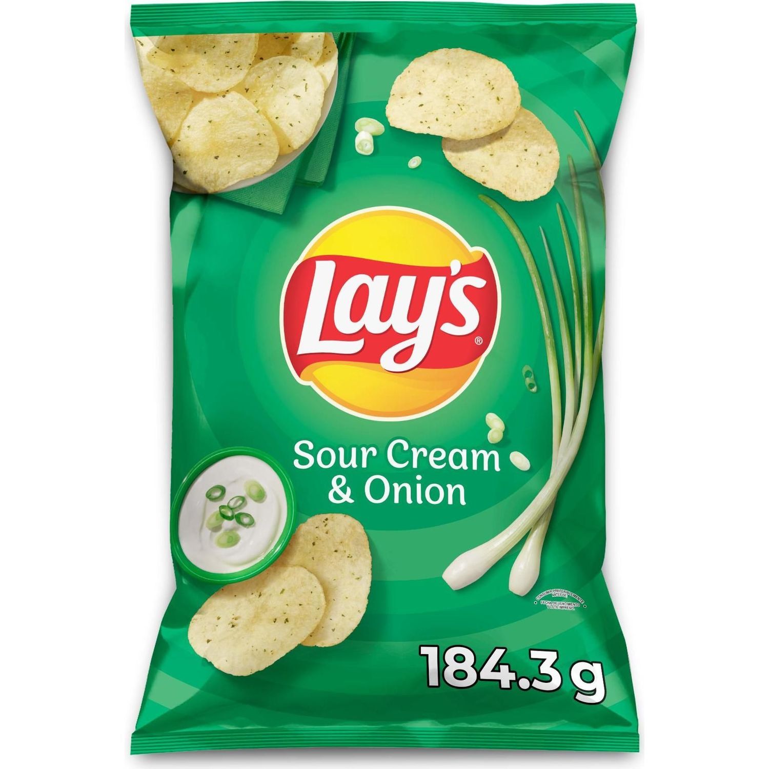 Lays Chip Sourcrem 6.5oz
