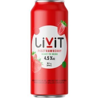 Livit Fresa Lata 355ml