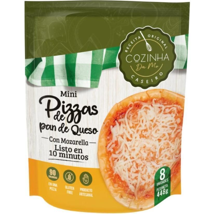 Mini Pizza Pan Queso Cozinh 8u