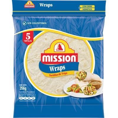 Mission Tortilla Wraps 340gr