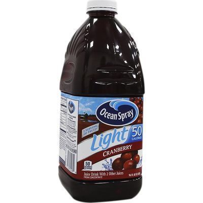 Oceanspray Light Cranberry 96z