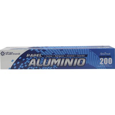 Papel Aluminio Starbrandt 200