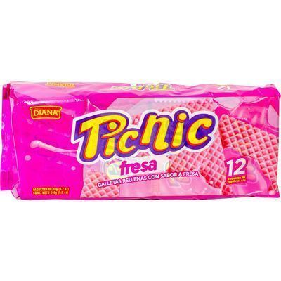 Picnic Fresa 17gr 12u