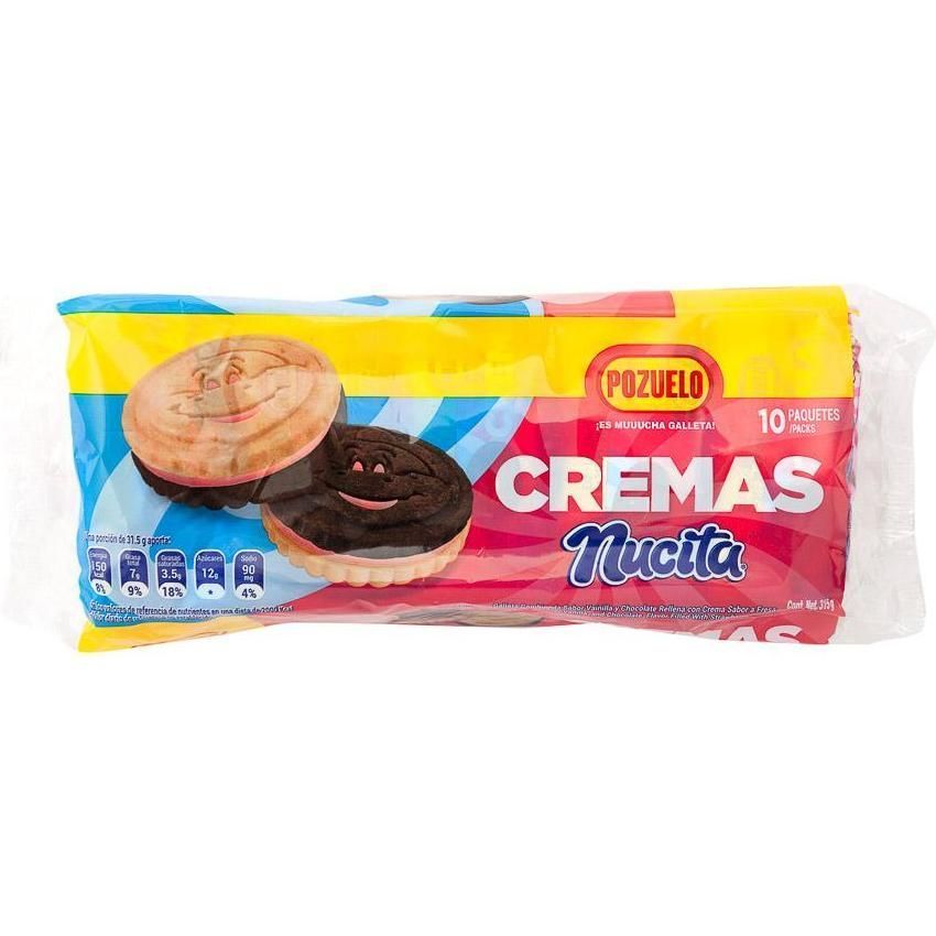 Pozuelo Cremas Nucita 316gr
