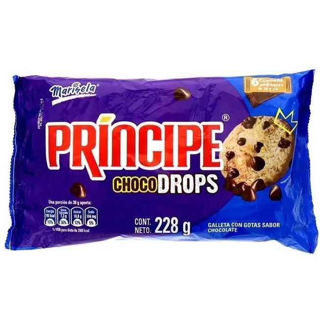 Principe Choco Drops 6paq 228g
