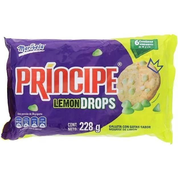 Principe Limon Drops 6paq 228g