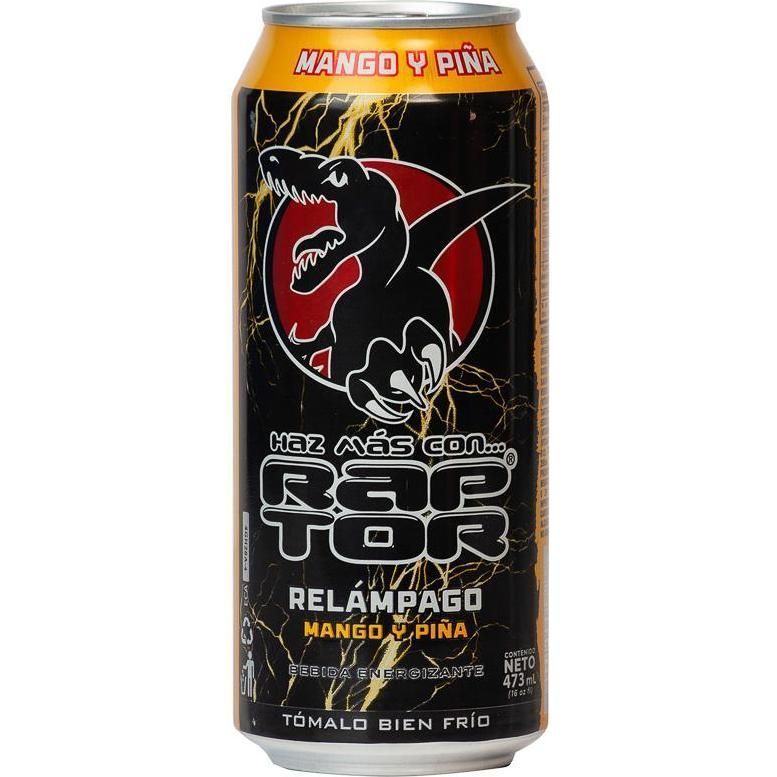 Raptor Relam Mango Y Piña16onz